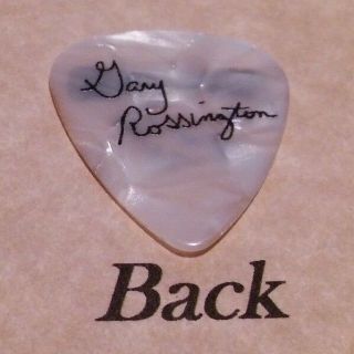 LYNYRD SKYNYRD - GARY ROSSINGTON signature band logo guitar pick - (q) 4
