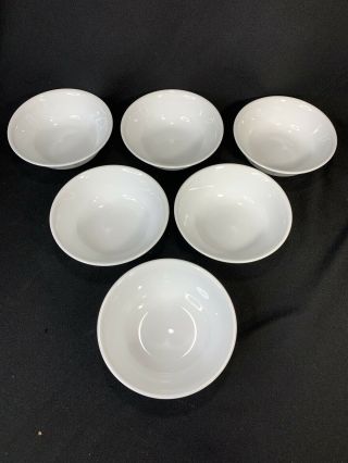 Set of 6 Corning Ware Corelle Provincial Blue Cereal or Soup Bowls 2