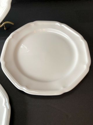 4 Mikasa Antique White Bone China Salad Plates Set of 4 (2 Set Available) 5
