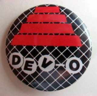 Devo 1980 Pinback Button Pin Badge Near