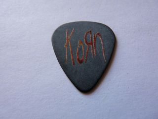 Korn Tooth Toothache Vintage Concert Tour Issued Guitar Pick