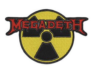 Megadeth Embroidered Patch M044p Slayer Anthrax Testament Metallica