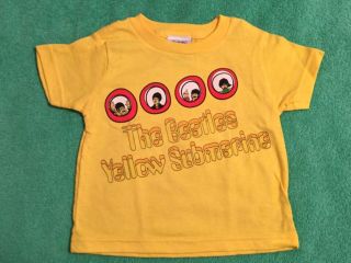 Beatles Yellow Submarine Themed Toddler Shirt - - Size 2 -