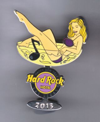 Hard Rock Cafe Pin: Las Vegas Hotel 2013 Years Girl In Martini Glass Le250