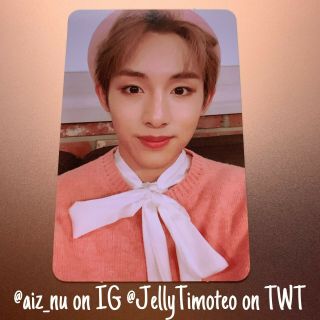 Winwin Nct 2018 Empathy Reality Version Official Photocard