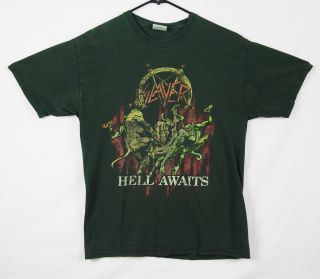 Slayer - Hell Awaits Vintage 1990 