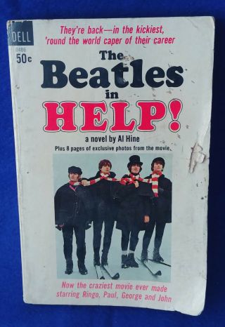 The Beatles In Help A Novel By Al Hine 1965