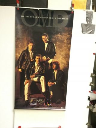 Orchestral Manoeuvers In The Dark.  1985 Promo Poster