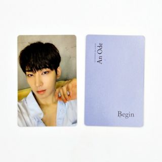 [seventeen] An Ode 독 : Fear Official Photocard / Begin Ver.  A - 2.  Wonwoo
