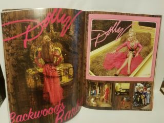 Dolly Parton Backwoods Barbie tour book. 3
