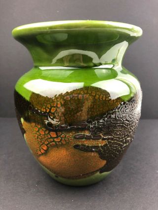 Royal Haegar Pottery Vase Rare 