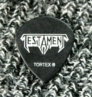 Testament // Alex Skolnick Tour Guitar Pick // Rare Largo Logo Version Savatage