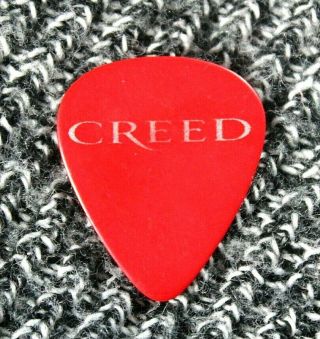 Creed // Mark Tremonti Concert Tour Guitar Pick // Rare Red Version Alter Bridge