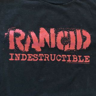 Rancid Indestructible T - Shirt Large Vintage Punk Rock