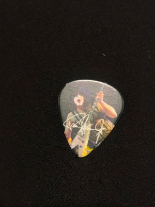 KISS Hottest Earth Tour Guitar Pick Paul Stanley Mexico 9/28/10 Signed Rock Rare 2