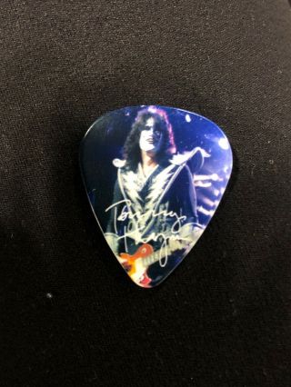 Kiss Hottest Earth Tour Guitar Pick Tommy Thayer Mexico City 10/1/10 Signed Wow