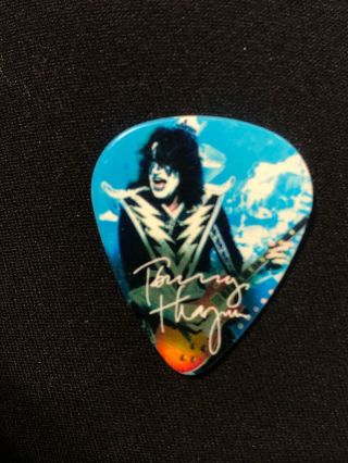 KISS Hottest Earth Tour Guitar Pick Tommy Thayer Mexico City 10/1/10 Signed Wow 4