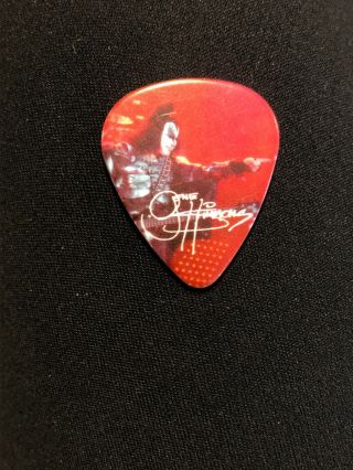 KISS Hottest Earth Tour Guitar Pick Gene Simmons Springfield IL 7/18/11 Signed 2