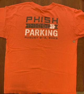 Phish IT Festival Parking T - Shirt 4