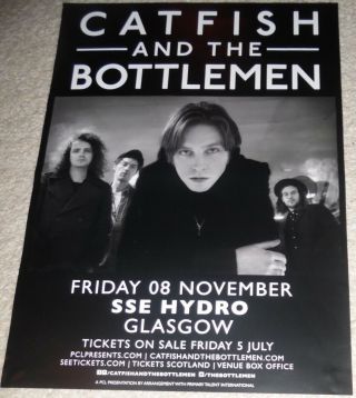 Catfish And The Bottlemen - Live Music Show Memorabilia Concert Gig Tour Poster
