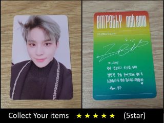 Nct 1st Album Nct 2018 Empathy Dream Color Jungwoo B Official Photo Card
