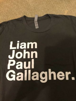 Liam Gallagher T - Shirt Sz Xl Oasis