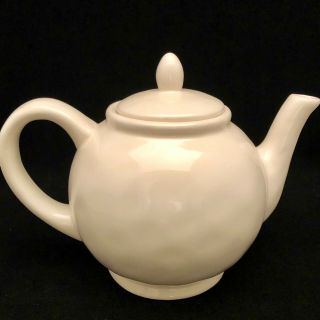 Rae Dunn 2017 Teapot from the Icon Line with Sticker 2