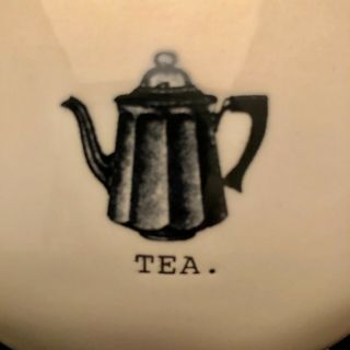 Rae Dunn 2017 Teapot from the Icon Line with Sticker 7