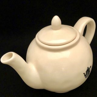 Rae Dunn 2017 Teapot from the Icon Line with Sticker 8