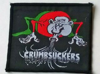 Crumbsuckers Collectable Patch Metal Punk Rock