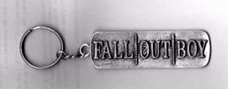 Fall Out Boy Steel Keychain Keyring Key Chain Key Ring Licensed Fallout Boy Usa