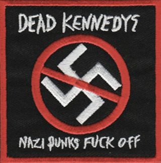 Dead Kennedys Nazi Punks F Ck Off Embroidered Patch D032p Napalm Death Misfits