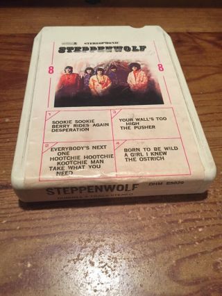 Steppenwolf/ Stereophonic/ Dunhill 8 Track Tape 2