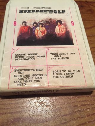 Steppenwolf/ Stereophonic/ Dunhill 8 Track Tape 3