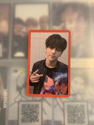 Stray Kids Cle1 : Miroh Official Photocard - Woojin