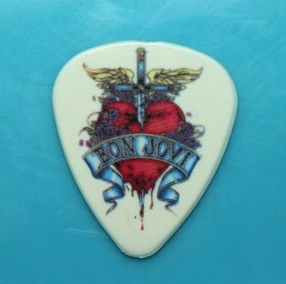 Jon Bon Jovi // Richie Sambora 2008 Lost Highways Tour Concert Guitar Pick //