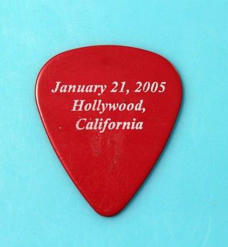 JOURNEY // Custom Tour Guitar Pick // January 21,  2005 Hollywood California 2