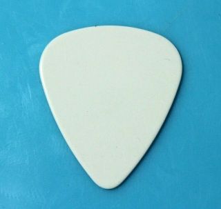 JOURNEY // Neal Schon 2011 Custom Tour Guitar Pick // White/Blue 2