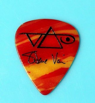 Steve Vai // Concert Tour Guitar Pick Ibanez Japan Red/orange/yellow Whitesnake