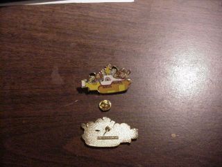 The Beatles On Top Of Yellow Submarine Limited Edition Hat Pin