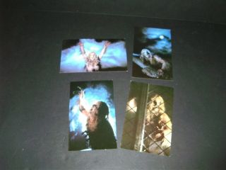 Set Of 4 Vintage Ozzy Osbourne Werewolf Postcards Bark At The Moon