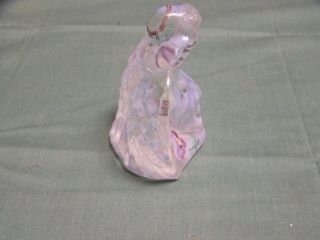 Fenton Hand Painted 95th Anniversary QVC Exclusive Angel Figurine With Sticker 4