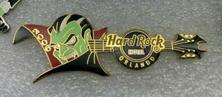 Set of 3 Hard Rock Cafe Halloween Pins.  Destin,  Dubai,  Orlando 4
