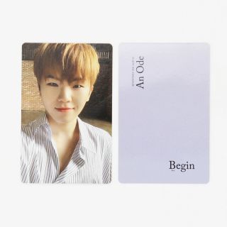 [seventeen] An Ode 독 : Fear Official Photocard / Begin Ver.  A - 2.  Woozi
