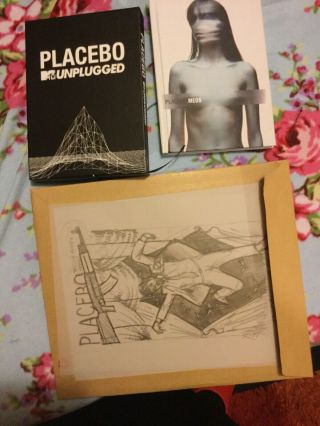 Placebo Unplugged/meds Ltd Edit /original Ltd Art Print Clown From Redux Album