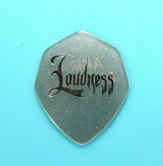 Loudness // Akira Takasaki Custom Tour Guitar Pick //