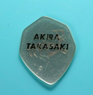LOUDNESS // Akira Takasaki Custom Tour Guitar Pick // 2