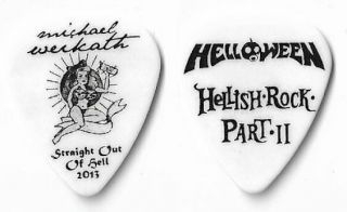 Helloween Black/white Tour Guitar Pick