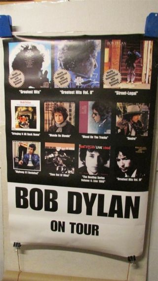 BOB DYLAN On Tour 1999 2 Sided 24x36 