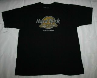 Hard Rock Hotel & Casino Punta Cana T - Shirt Size Xl